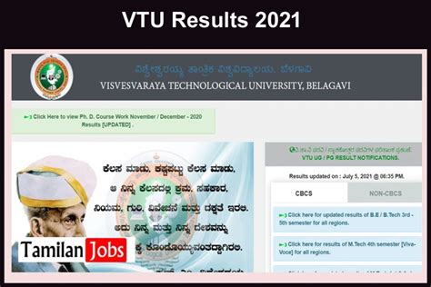 results.vtu.ac.in 2021|VTU MTech Results March 2021 Region wise .